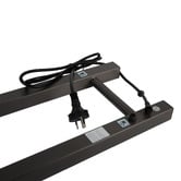 Aguzzo EZY FIT 1400mm Heated Double Vertical Towel Bar