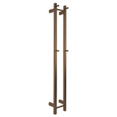 Aguzzo EZY FIT 1400mm Heated Double Vertical Towel Bar