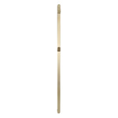 Aguzzo EZY FIT 1500mm Heated Vertical Towel Bar with 2 Hooks