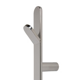Aguzzo EZY FIT 1500mm Heated Vertical Towel Bar with 2 Hooks