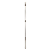 Aguzzo EZY FIT 1500mm Heated Vertical Towel Bar with 2 Hooks