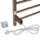 Aguzzo EZY FIT 600 x 920mm 10 Bar Heated Towel Rail
