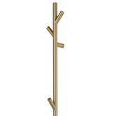 Aguzzo EZY FIT 1500mm Heated Vertical Towel Bar with 3 Hooks