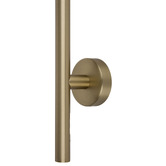 Aguzzo EZY FIT 1500mm Heated Vertical Towel Bar with 3 Hooks