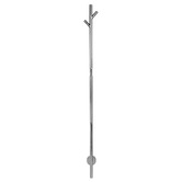 Aguzzo EZY FIT 1500mm Heated Vertical Towel Bar with 3 Hooks
