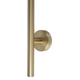 Aguzzo EZY FIT 900mm Heated Vertical Towel Bar with 2 Hooks