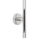 Aguzzo EZY FIT 1500mm Heated Vertical Towel Bar with 3 Hooks