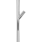 Aguzzo EZY FIT 1500mm Heated Vertical Towel Bar with 3 Hooks