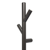 Aguzzo EZY FIT 900mm Heated Vertical Towel Bar with 2 Hooks