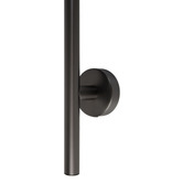 Aguzzo EZY FIT 900mm Heated Vertical Towel Bar with 2 Hooks