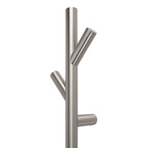 Aguzzo EZY FIT 900mm Heated Vertical Towel Bar with 2 Hooks