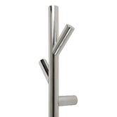 Aguzzo EZY FIT 900mm Heated Vertical Towel Bar with 2 Hooks