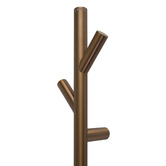 Aguzzo EZY FIT 900mm Heated Vertical Towel Bar with 2 Hooks
