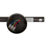 Aguzzo EZY FIT 1500mm Heated Vertical Towel Bar with 3 Hooks