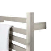 Aguzzo EZY FIT Flat Tube Dual Wired Heated Towel Rail
