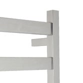 Aguzzo EZY FIT Flat Tube Dual Wired Heated Towel Rail
