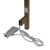 Aguzzo EZY FIT 1400mm Square Tube Heated Towel Rail