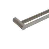 Aqua Vera Pearl Stainless Steel Double Bar Towel Rail