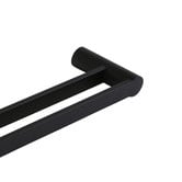 Aqua Vera Pearl Stainless Steel Double Bar Towel Rail