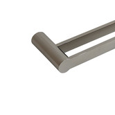 Aqua Vera Pearl Stainless Steel Double Bar Towel Rail