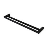 Aqua Vera Pearl Stainless Steel Double Bar Towel Rail