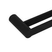 Aqua Vera Pearl Stainless Steel Double Bar Towel Rail