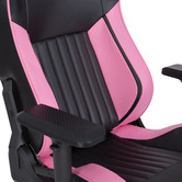 Albion Collection Astley Faux Leather Adjustable Gaming Chair