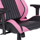 Albion Collection Astley Faux Leather Adjustable Gaming Chair