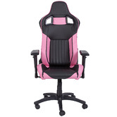 Albion Collection Astley Faux Leather Adjustable Gaming Chair