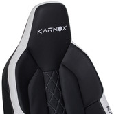 Albion Collection Dormer Faux Leather Adjustable Gaming Chair
