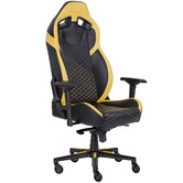 Albion Collection Herbert Faux Leather Adjustable Gaming Chair
