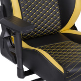 Albion Collection Herbert Faux Leather Adjustable Gaming Chair