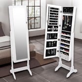 Oakleigh Home Maxine Jewellery Cabinet &amp; Mirror