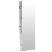 Oakleigh Home White Verra Wall Mounted LED Jewellery Cabinet