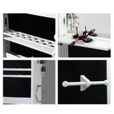 Oakleigh Home White Verra Wall Mounted LED Jewellery Cabinet