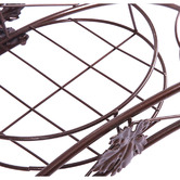 Oakleigh Home Decor Arch Wrought Iron Flower Rack