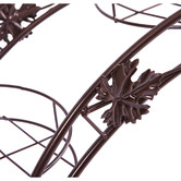 Oakleigh Home Decor Arch Wrought Iron Flower Rack