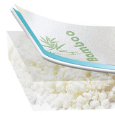 Oakleigh Home Large Veda Bamboo-Blend Memory Foam Pillows