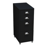 Oakleigh Home Morigan Metal 4 Drawer Filing Cabinet