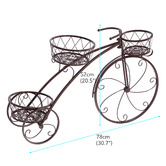 Oakleigh Home Mara Bicycle Metal Pot Plant Stand