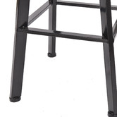 Oakleigh Home Jameson Retro Industrial Swivel Adjustable Barstools