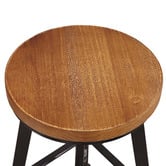 Oakleigh Home Jameson Retro Industrial Swivel Adjustable Barstools
