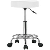 Oakleigh Home Devon Faux Leather Adjustable Salon Stool