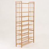 Oakleigh Home Natural Haraku 10 Tier Bamboo Shoe Rack