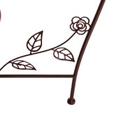 Oakleigh Home Brown 3 Tier Steel Pot Plant Stand