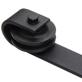 Oakleigh Home Levede Muir 400cm Double Barn Door Track Roller Kit