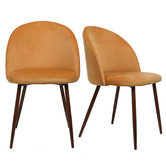 Oakleigh Home Emilie Velvet Dining Chairs