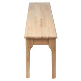 Oakleigh Home Rio Rubberwood Dining Bench