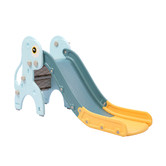 Oakleigh Home Terrence Dinosaur Slide with Basketball Hoop