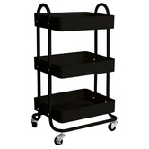 Oakleigh Home Shelton 3 Tier Metal Storage Trolley